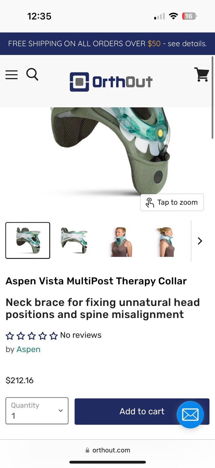 Aspen Vista Multipost Therapy Collar