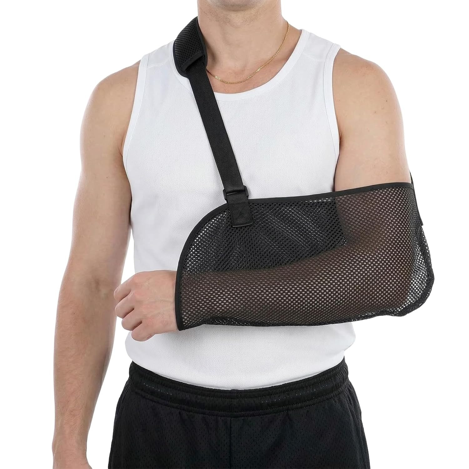 Shoulder Immobilizer Mesh Arm Sling Arm Sling for Shoulder Injury | Adjustabl…