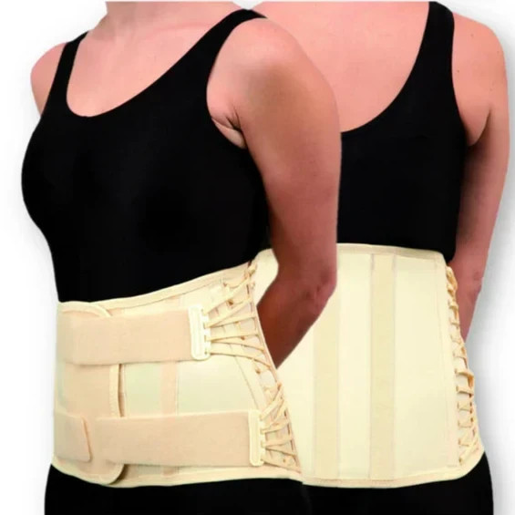 Trulife CAMP XXI Short Lumbosacral Support 432 with Spring for Lower Back Pain