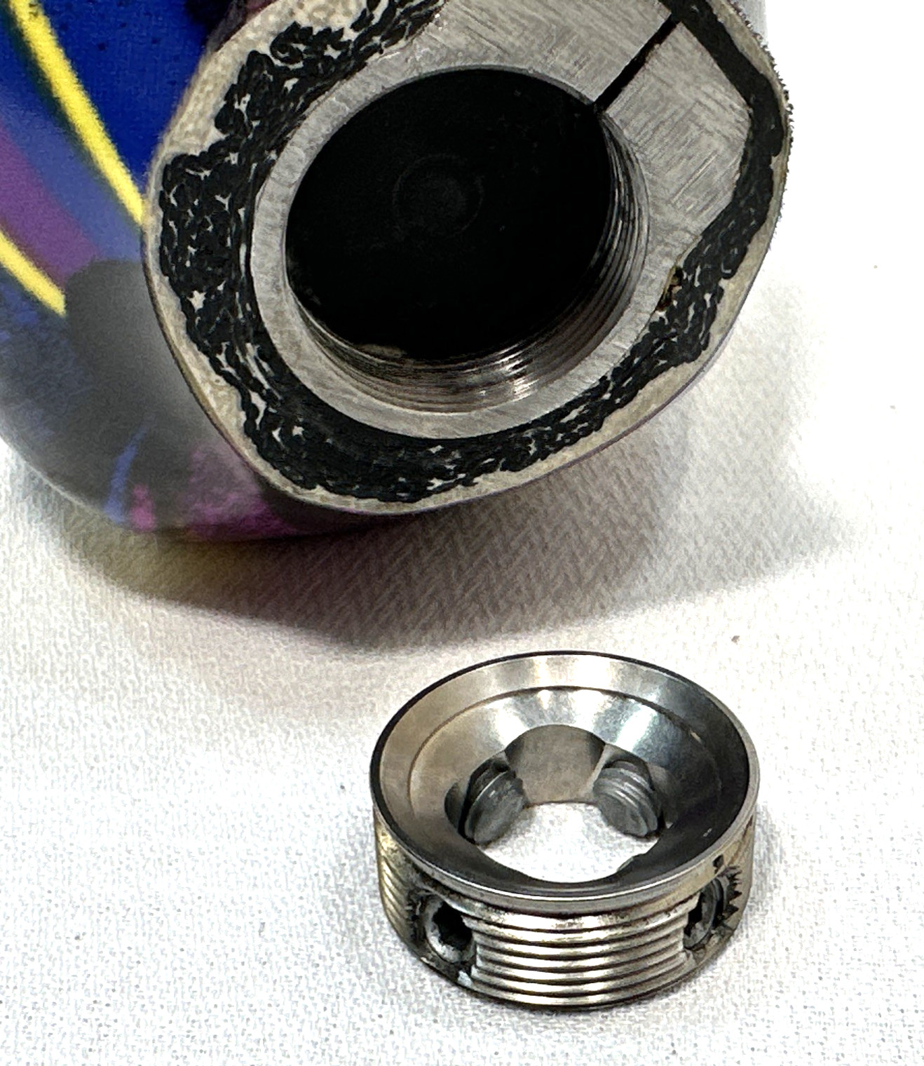 Ottobock Prosthetic Socket Carbon Fiber Leg Expulsion Valve OR39093 LEFT LEG