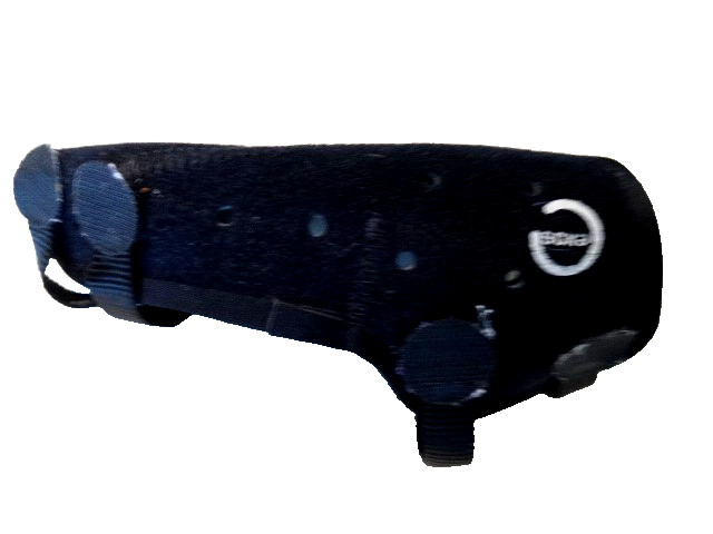 DJO Exos Extended Short Thumb Spica Black Left Hand Small