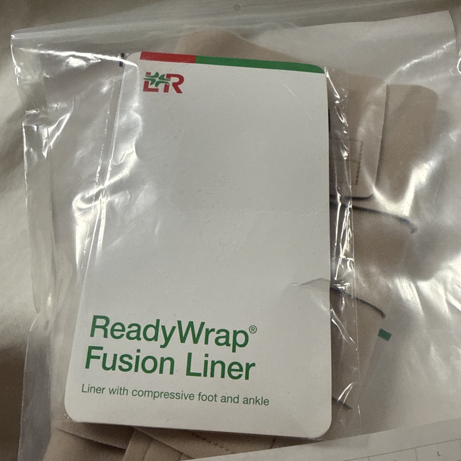 L&R Solaris Ready Wrap Compression Calf Leg Fusion Kit Beige w/One Liner -Medium