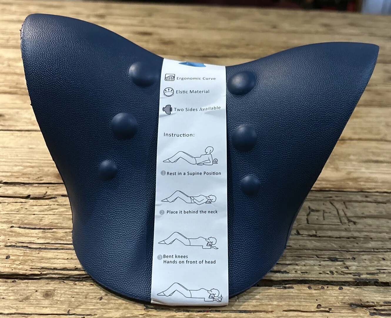 RESTCLOUD Neck and Shoulder Relaxer, Cervical 1 Count (Pack of 1), Dark Blue
