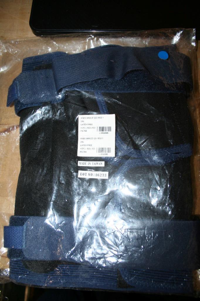 Quicksilver QS-1832-1 Knee Brace XL supportive orthopedic device New & Sealed