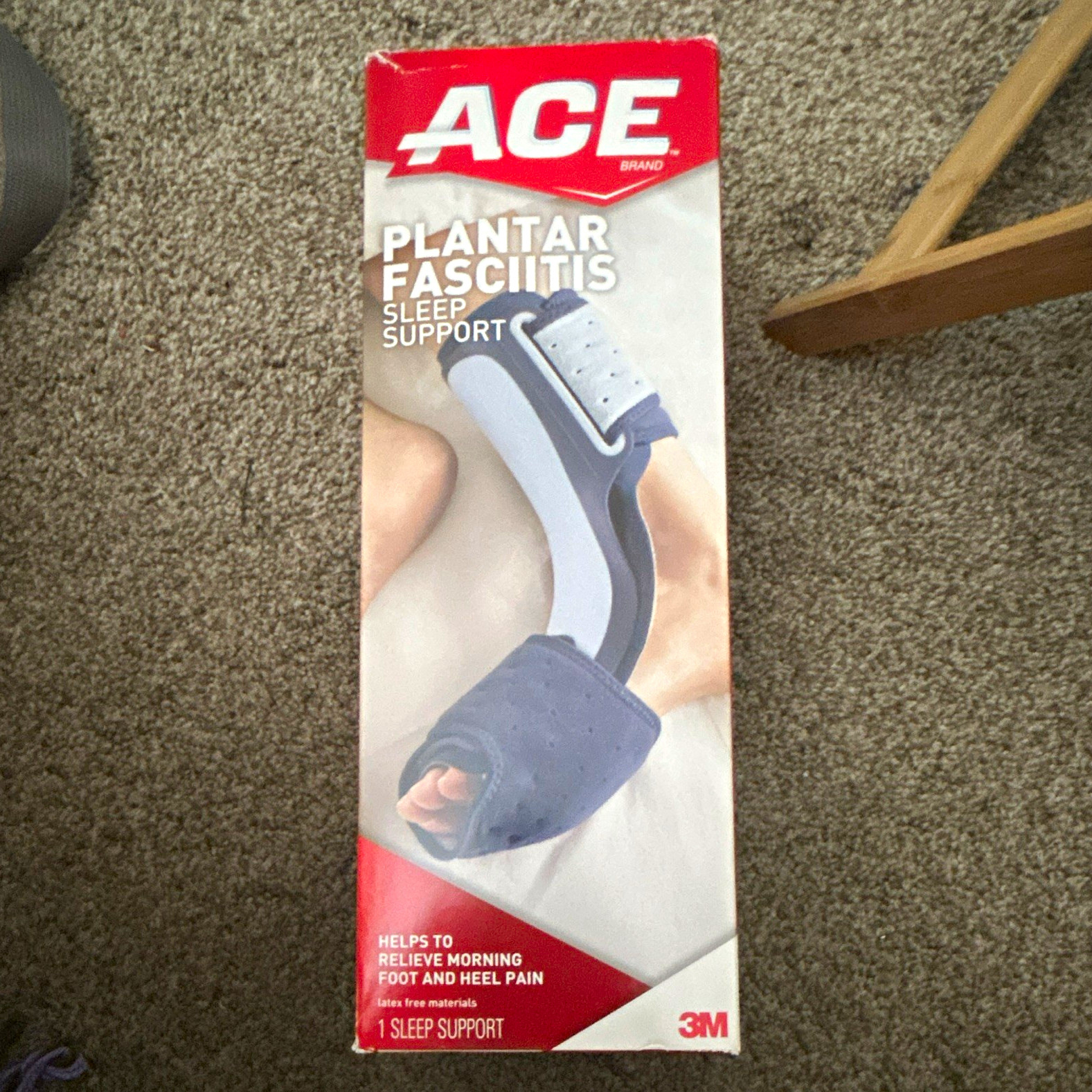 ACE Plantar Fasciitis Sleep Support Night Splint Brace Adjustable Fit 8-15″