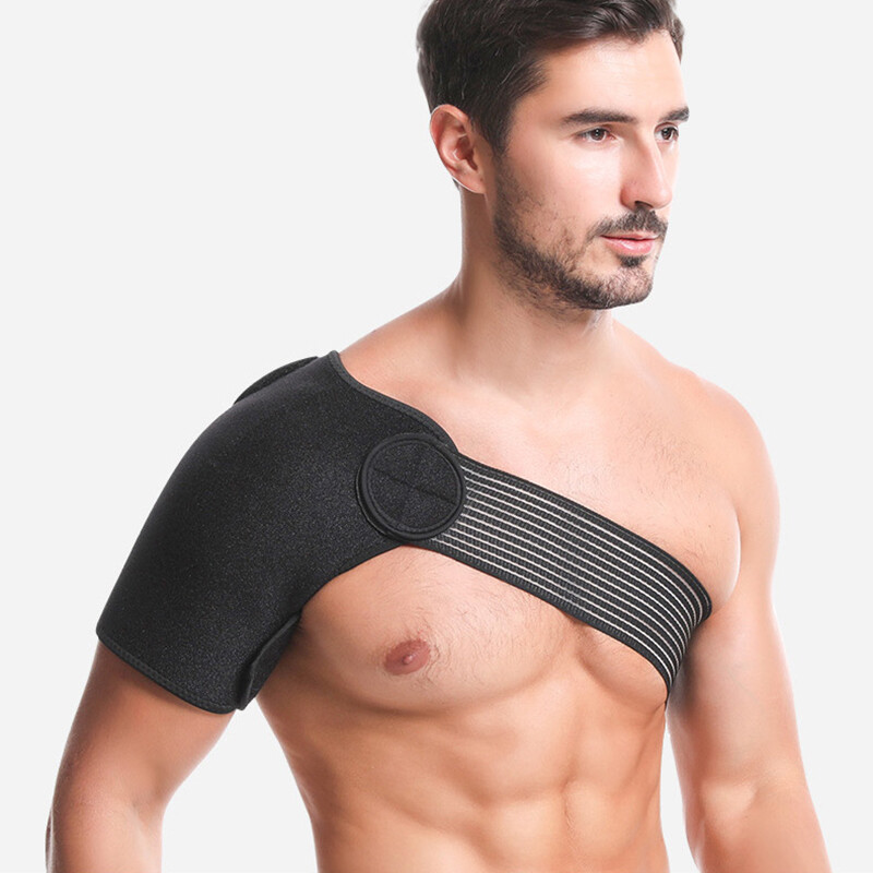 Shoulder Brace Support Rotator Cuff Pain Relief Adjustable Belt Sprains Wrap