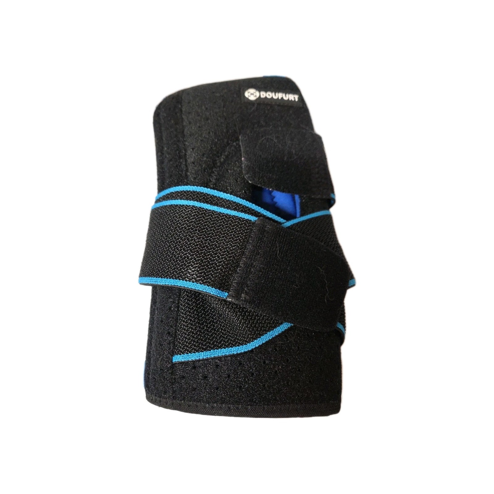 NEW! DOUFURT KNEE BRACE GREY & BLACK LARGE MEN AND WOMAN SUPPORT