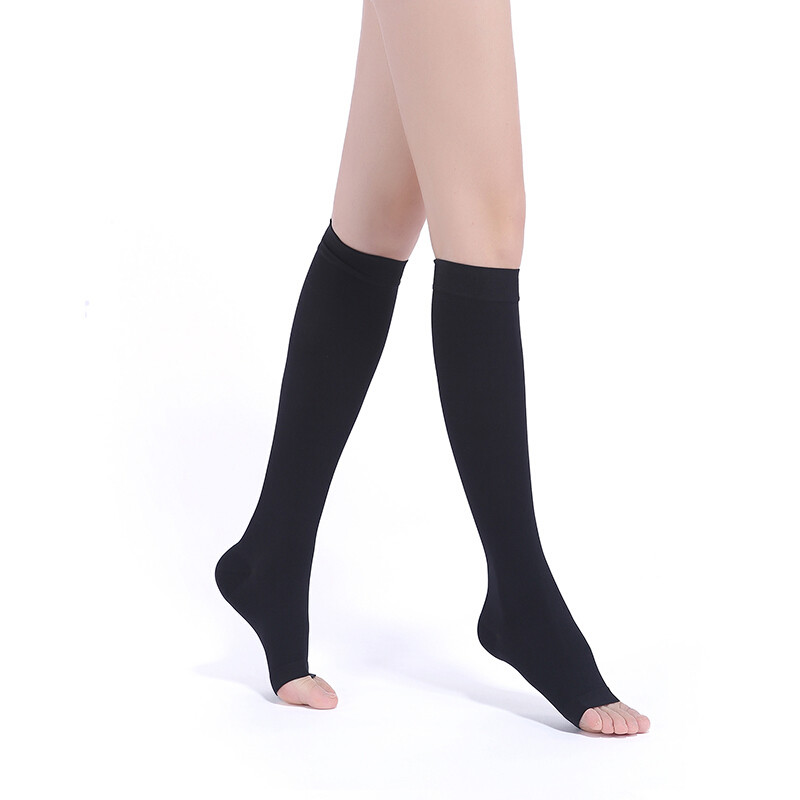Compression Socks Knee High Unisex Stockings Relief Edema Anti Fatigue Men Women