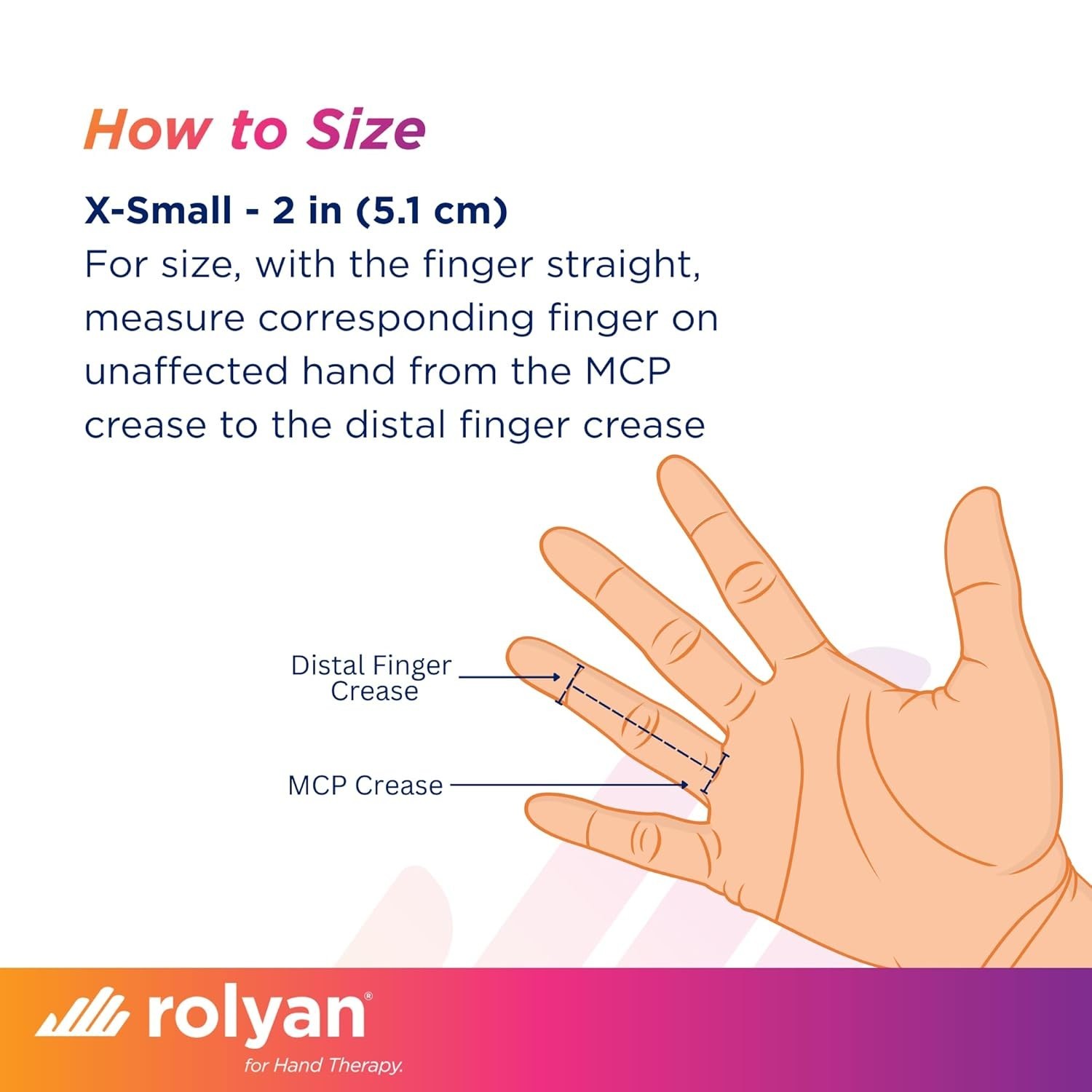 Lightweight X-Small Finger Extension Splint – Adjustable for Maximum Comfort