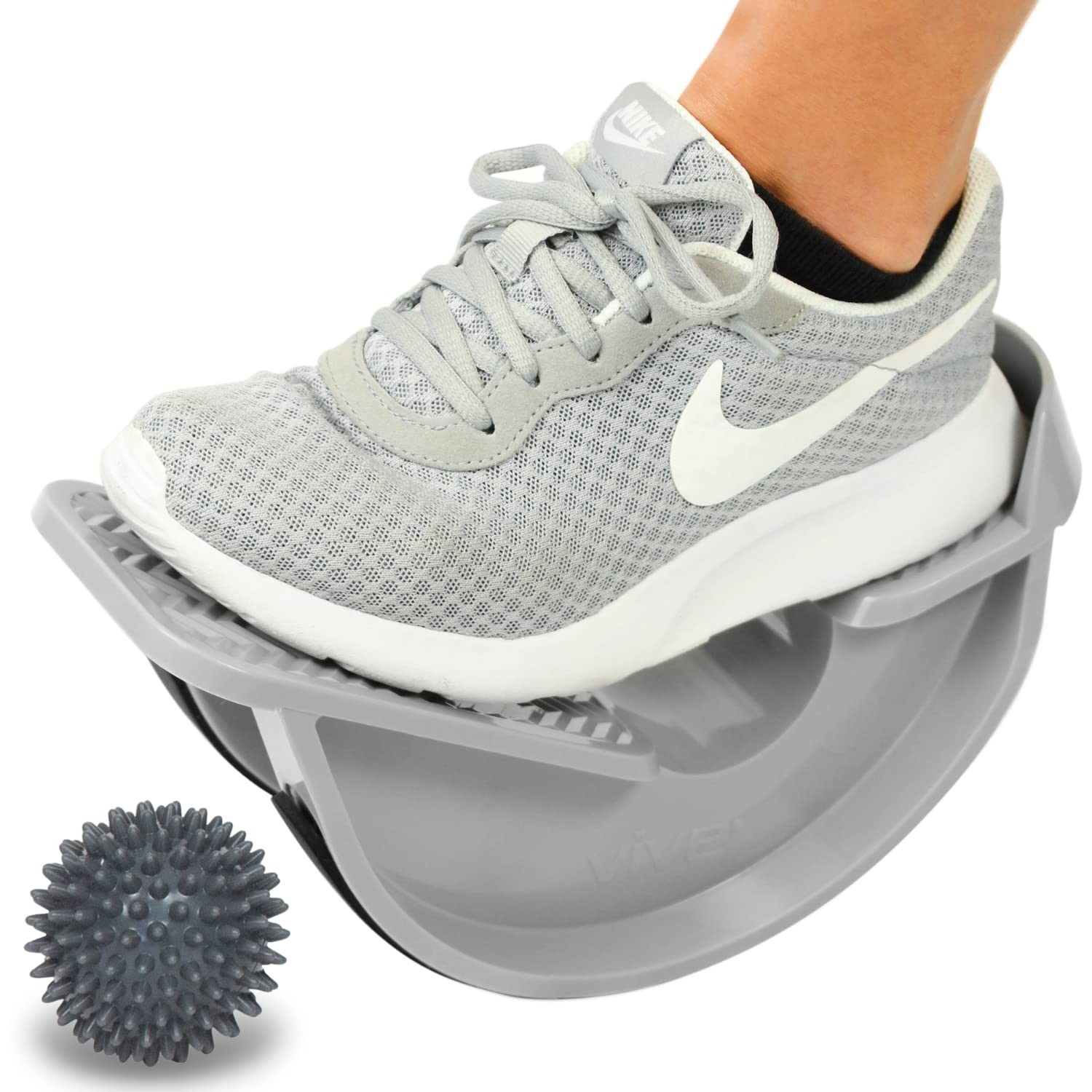 Vive Foot Rocker – Calf Stretcher for Achilles Tendinitis, Standard, Gray