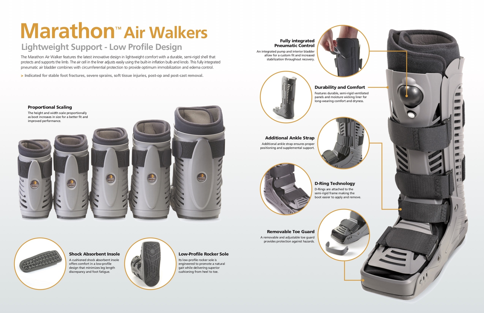 Corflex Marathon Air Walker Boot – Tall