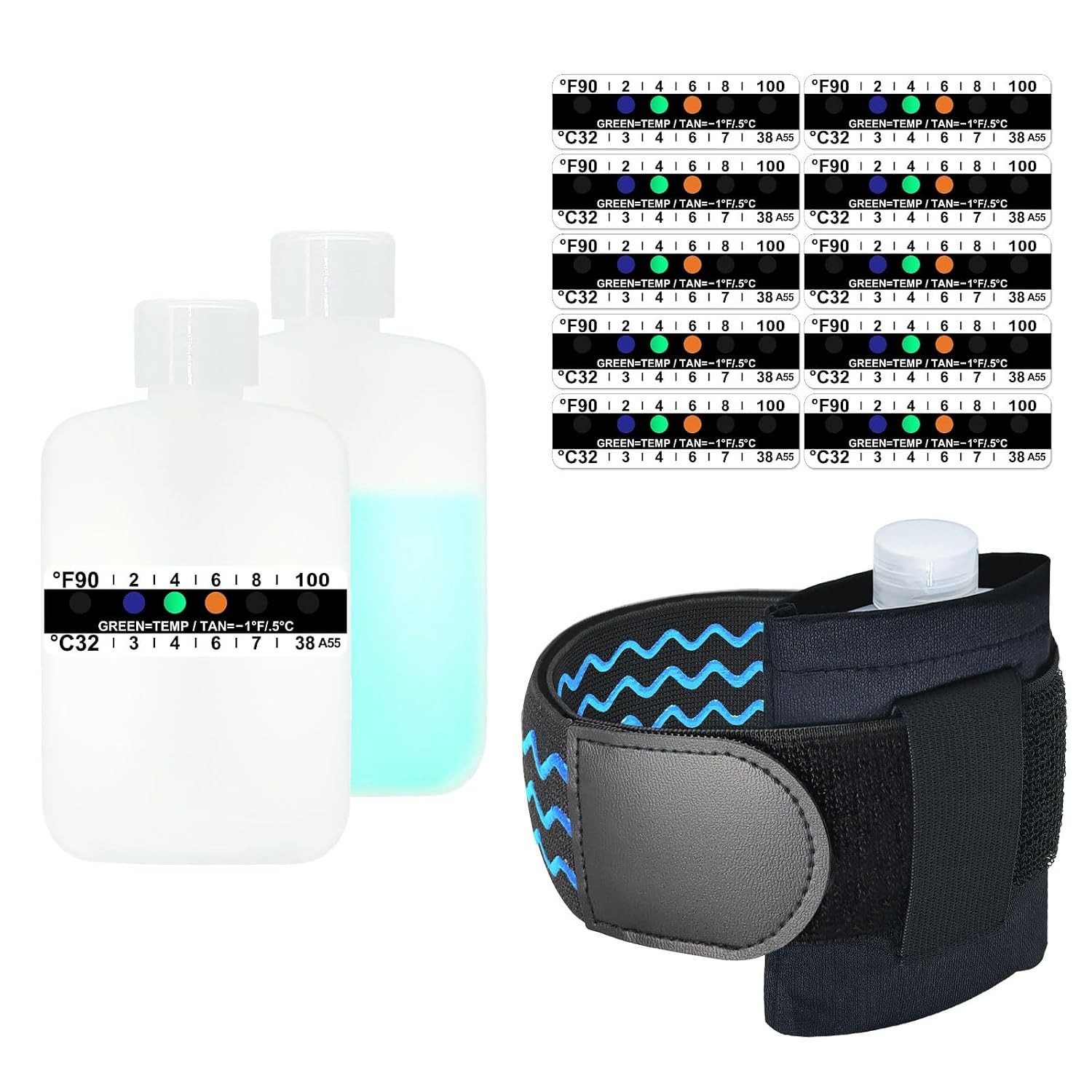 3oz Empty Translucent Urine Test Bottle Screw Cap Non Falling Complete Kit