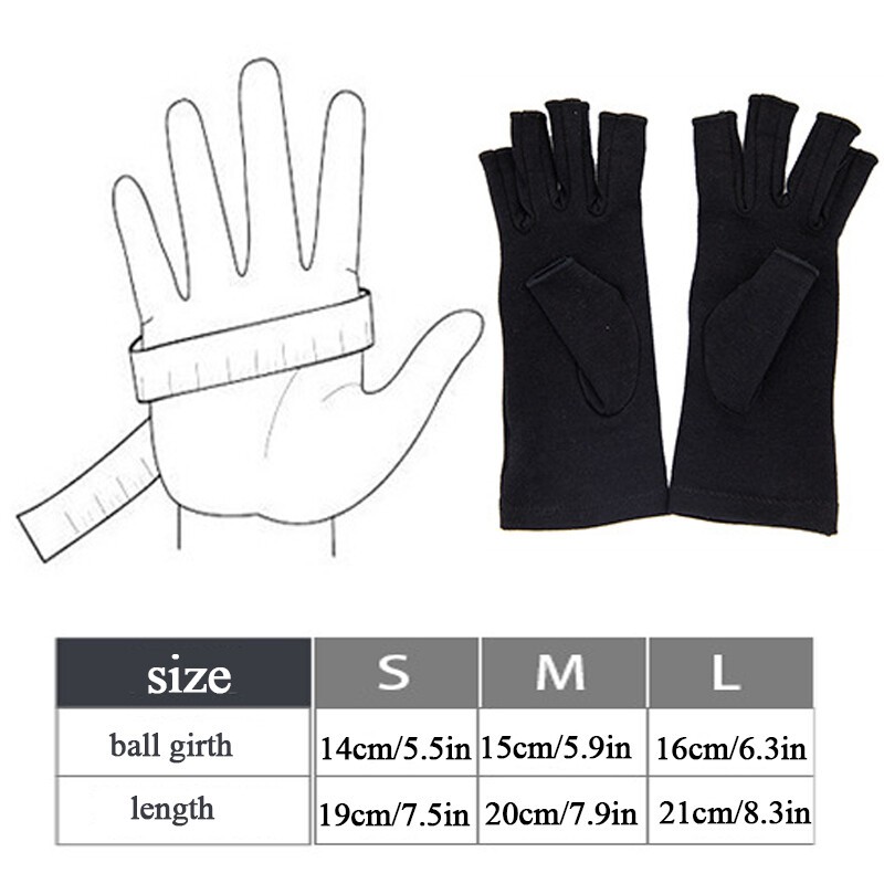 Mens & Womens Arthritis / Edema Compression Gloves for Pain / Swelling Relief✔