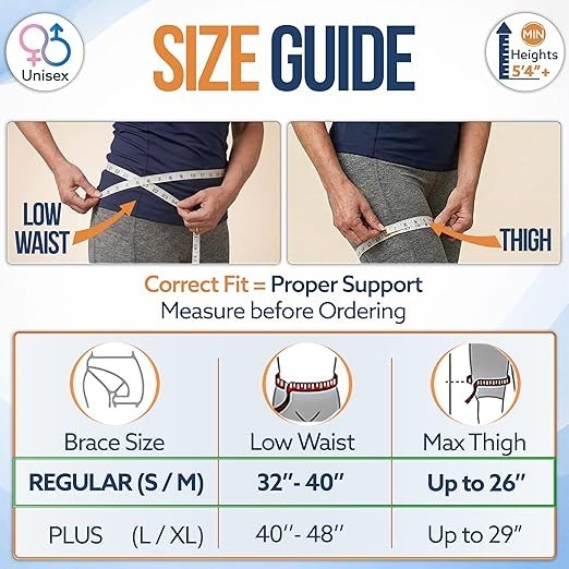 Soporte Para La Ingle Y La Cadera Envoltura De Ciatica Para Hombres Y Mujeres US