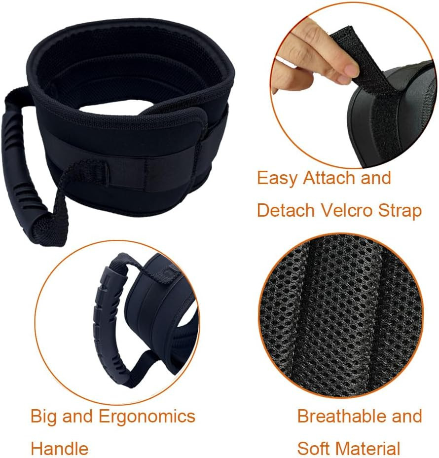 Thigh Lifter Strap Leg Lifting Strap Pull up Assistance Belt Foot Transfer Aid K