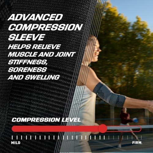 ACE Brand Flex Comfort Compression Elbow Sleeve 208707, L/XL Large/X-Large