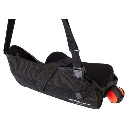 DonJoy UltraSling III Black Shoulder Support Sling with De Rotation Strap Medium