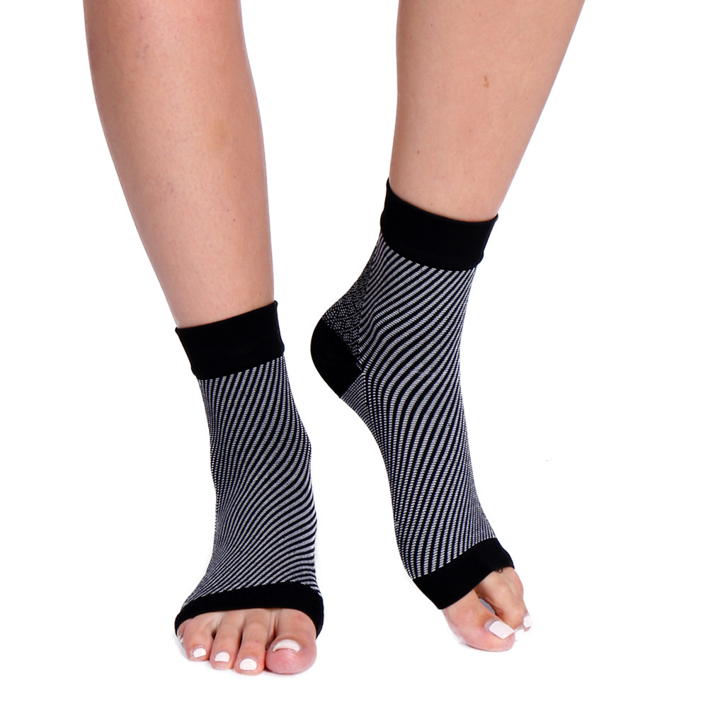 Foot Brace Compression Socks Angel Ankle Sport Support Sleeve Blood Circulation