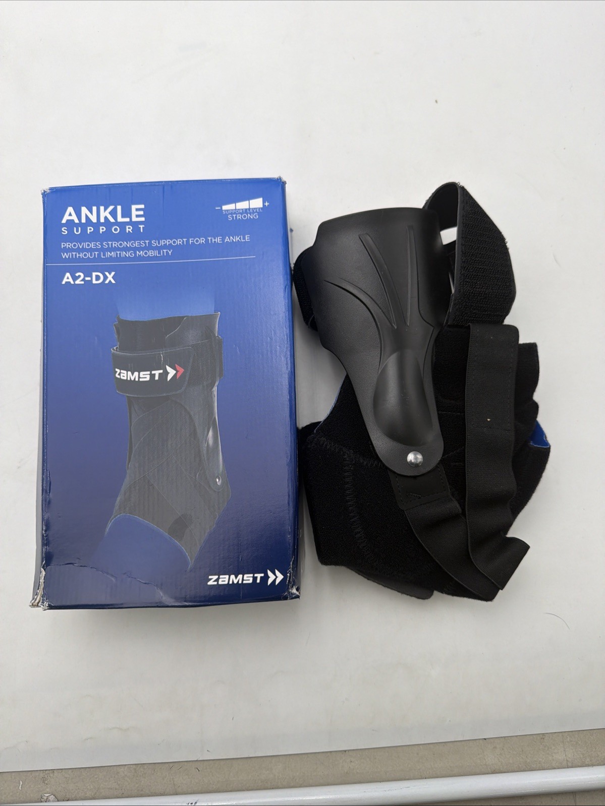 Zamst A2-DX Ankle Support Brace Right L Strong Stabilizer Sports Injury Preventi