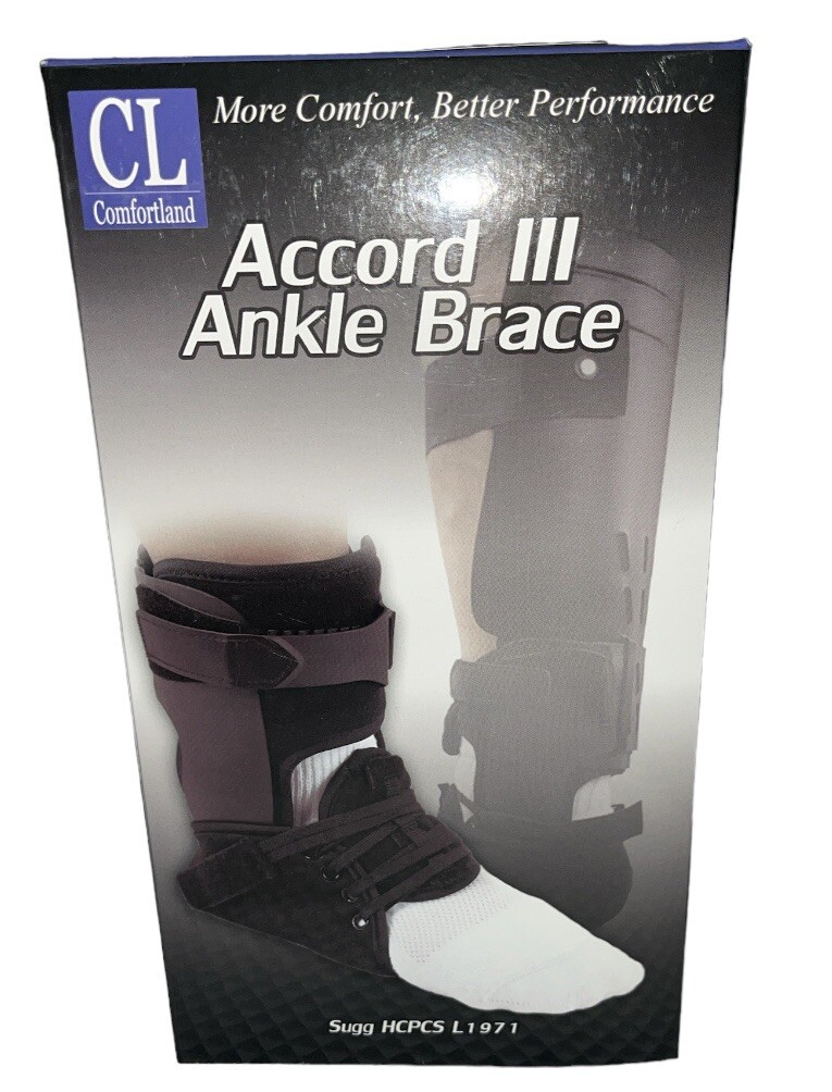 Comfortland Accord 3 III Ankle Brace Size Small Left New In Box NIB