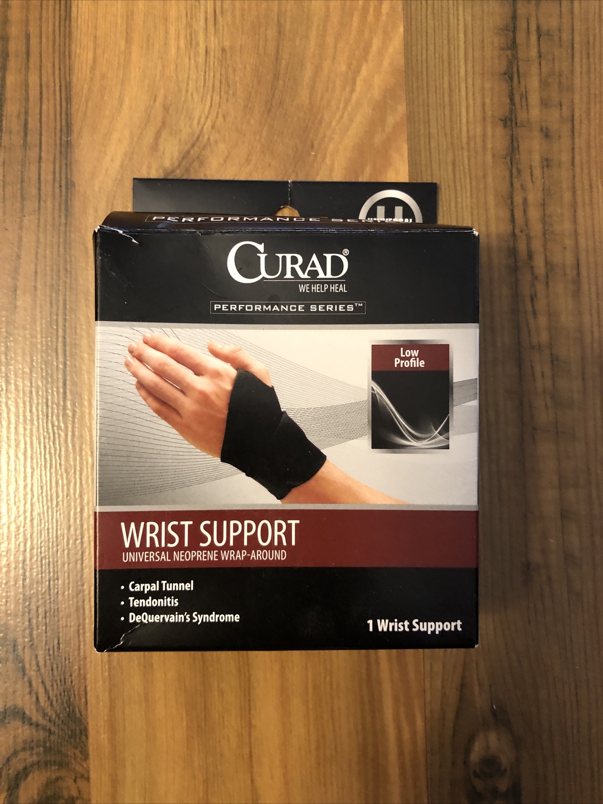 Curad Performance Series Wrist Support Neoprene New