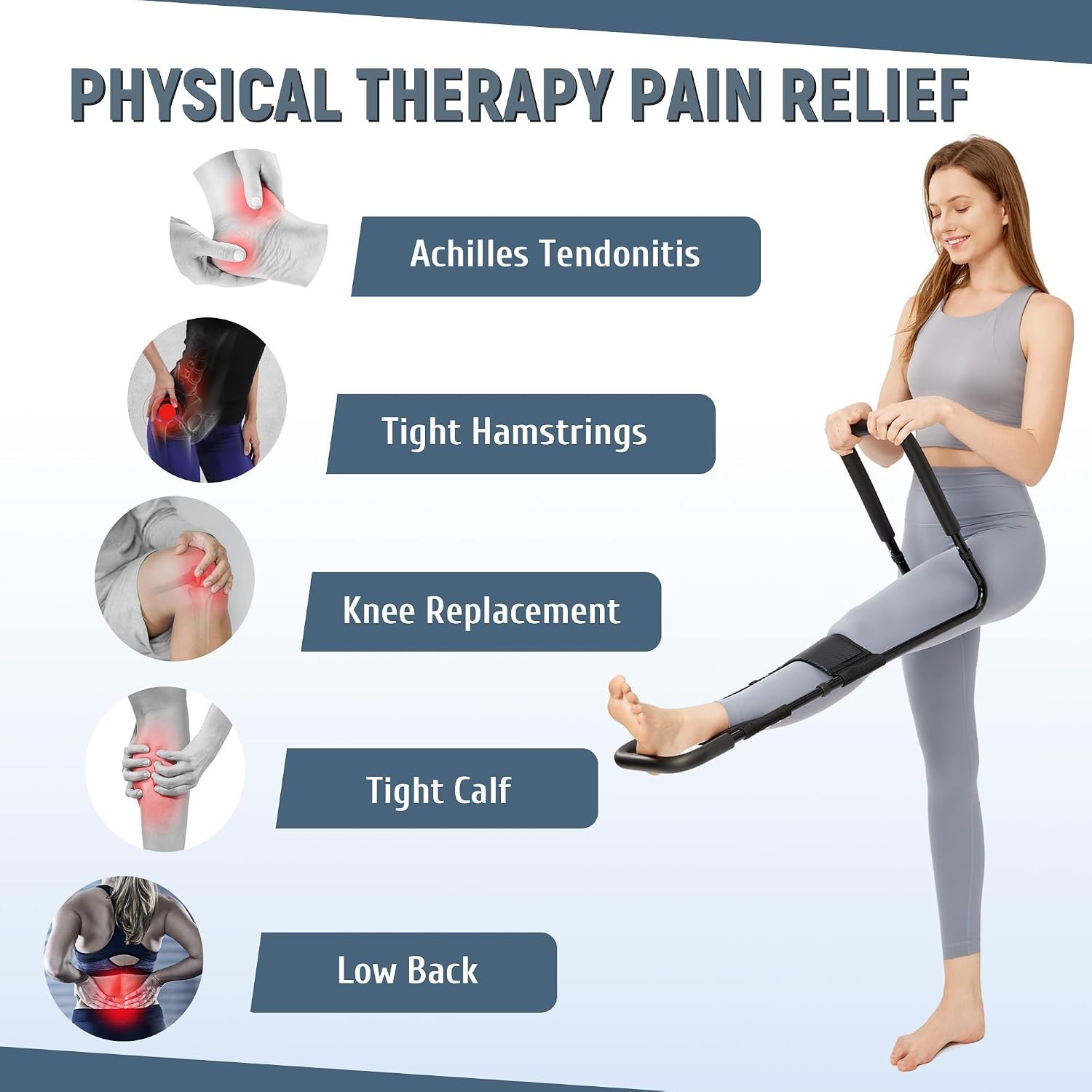 Flexibility Device for Knee Extension & Hip Mobility