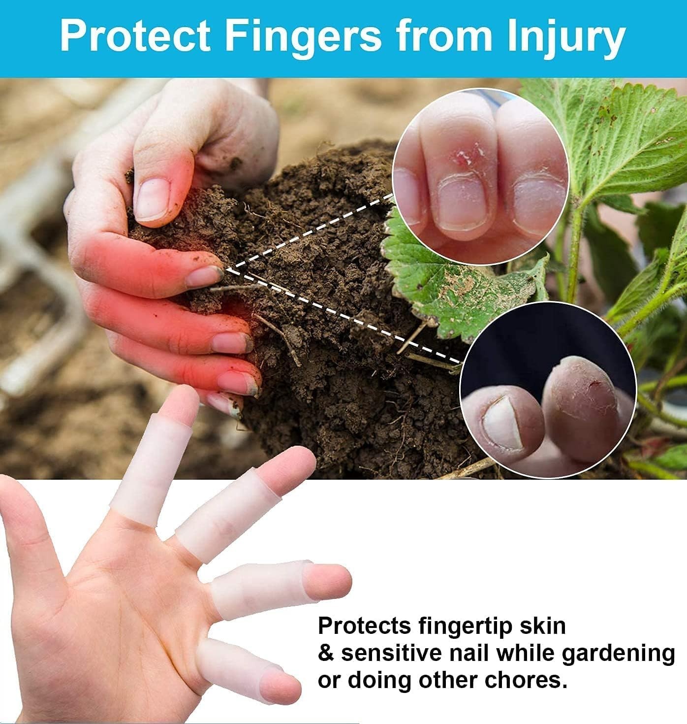 Finger Sleeves for Arthritis Pain Relief