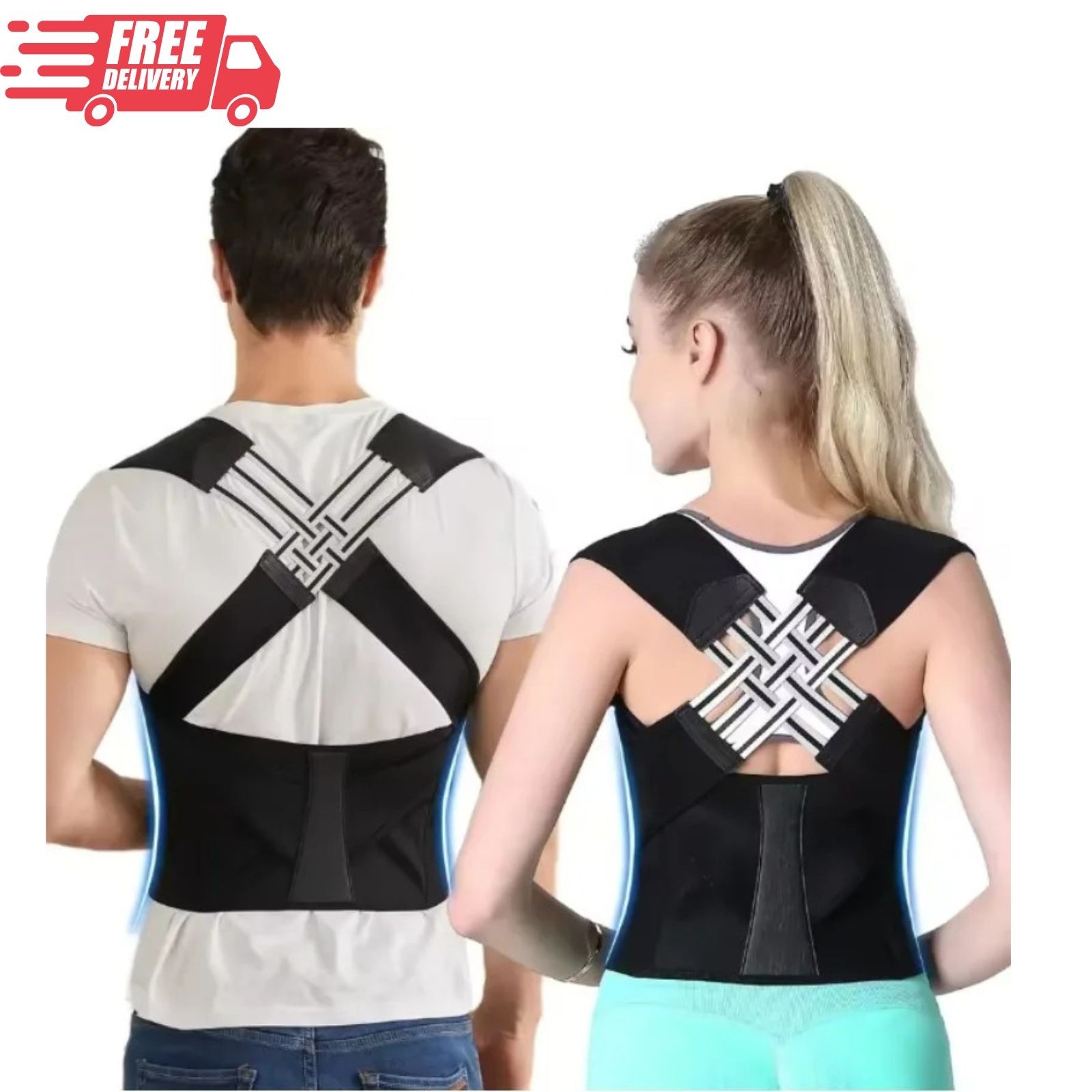 Posture Corrector for Women Men Back Brace Shoulder Straightener Adjustable