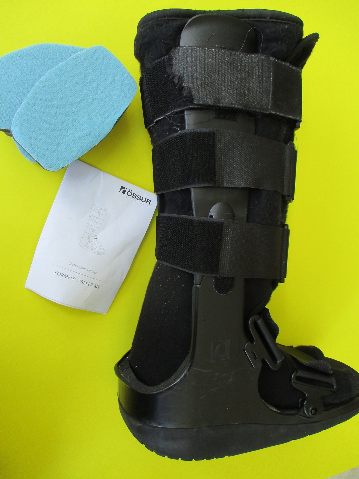 BLACK Formfit Walker Air – OSSUR – Boot MEDIUM Adjustable