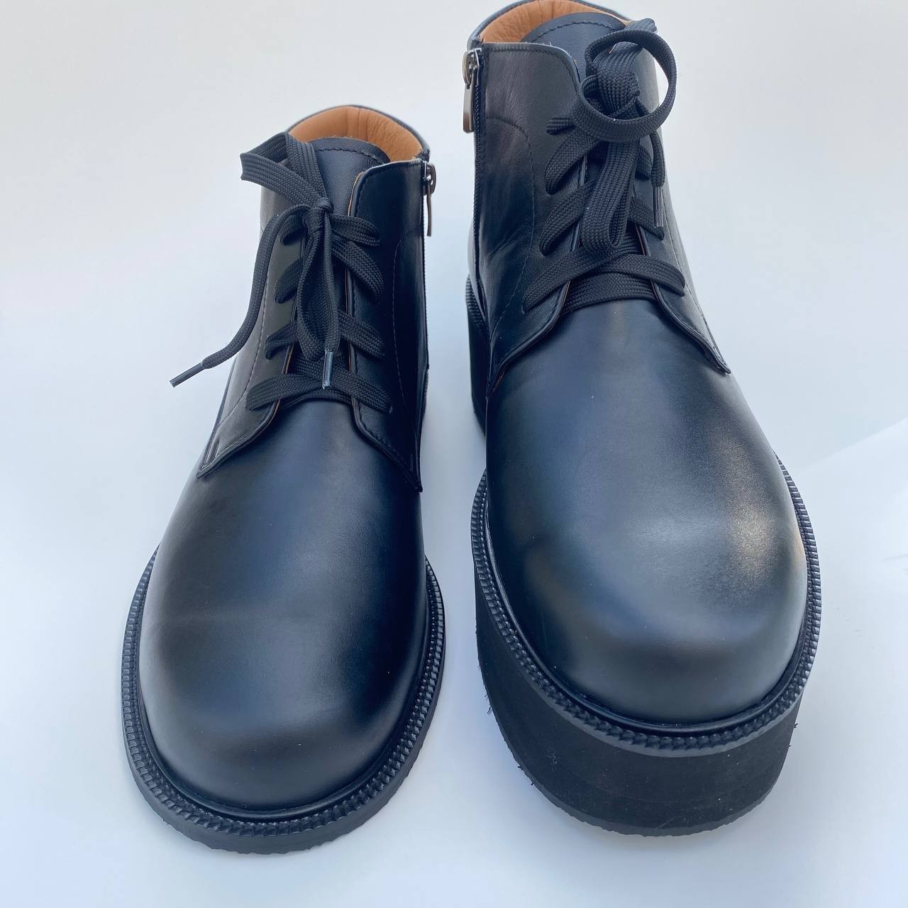 Custom Orthopedic Leather Boots – LLD Lift – Handmade in Ukraine