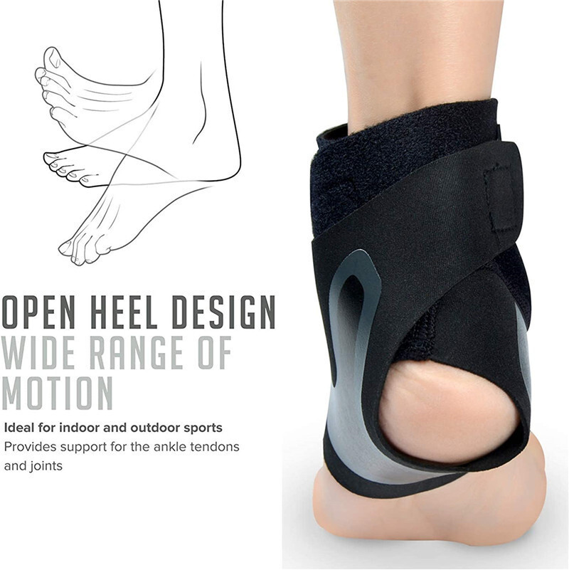 Ankle Brace Compression Support Sleeve Plantar Fasciitis Foot Wrap Pain Relief
