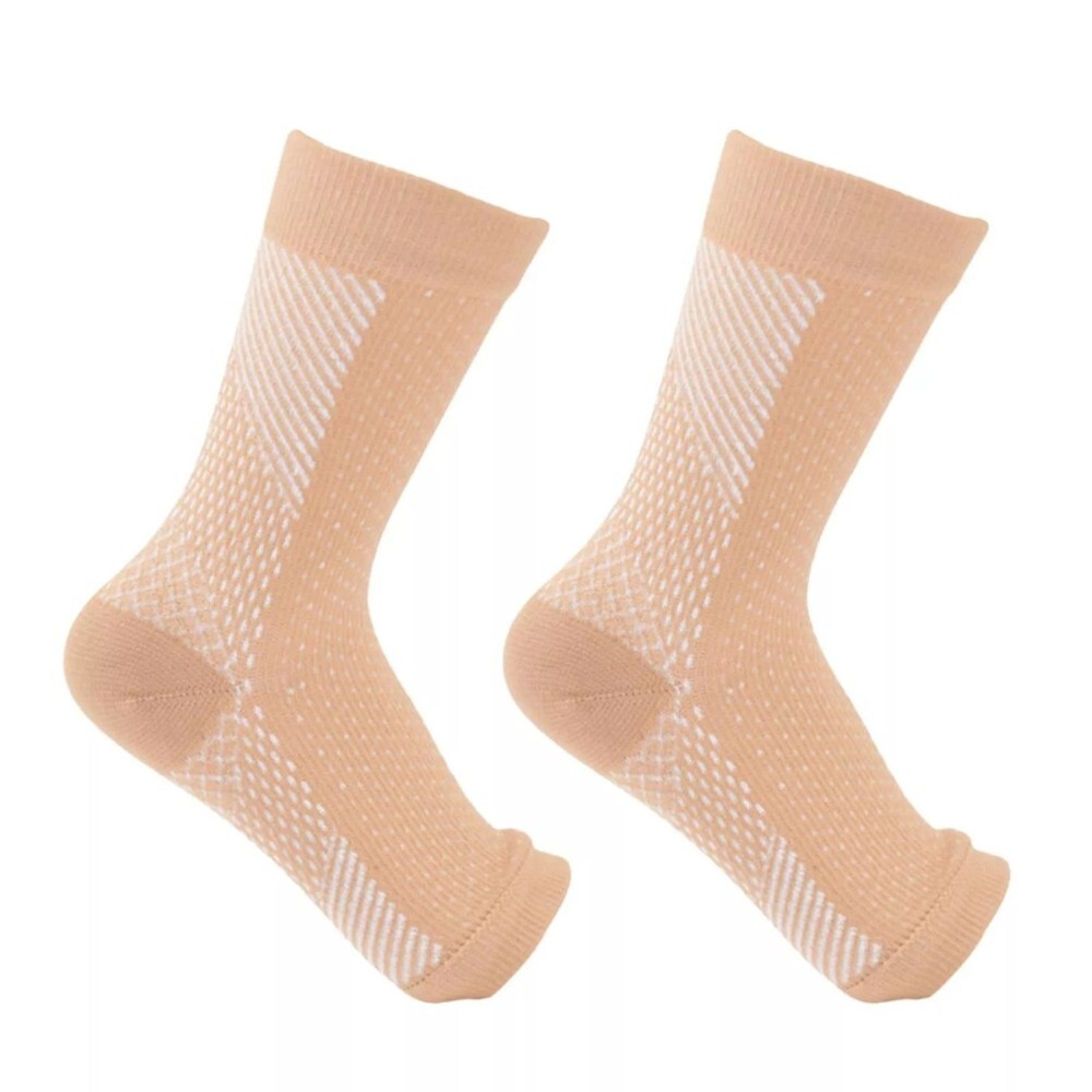 3x Compression Socks For Plantar Fasciitis Foot Arch Support Pain Ankle Relief