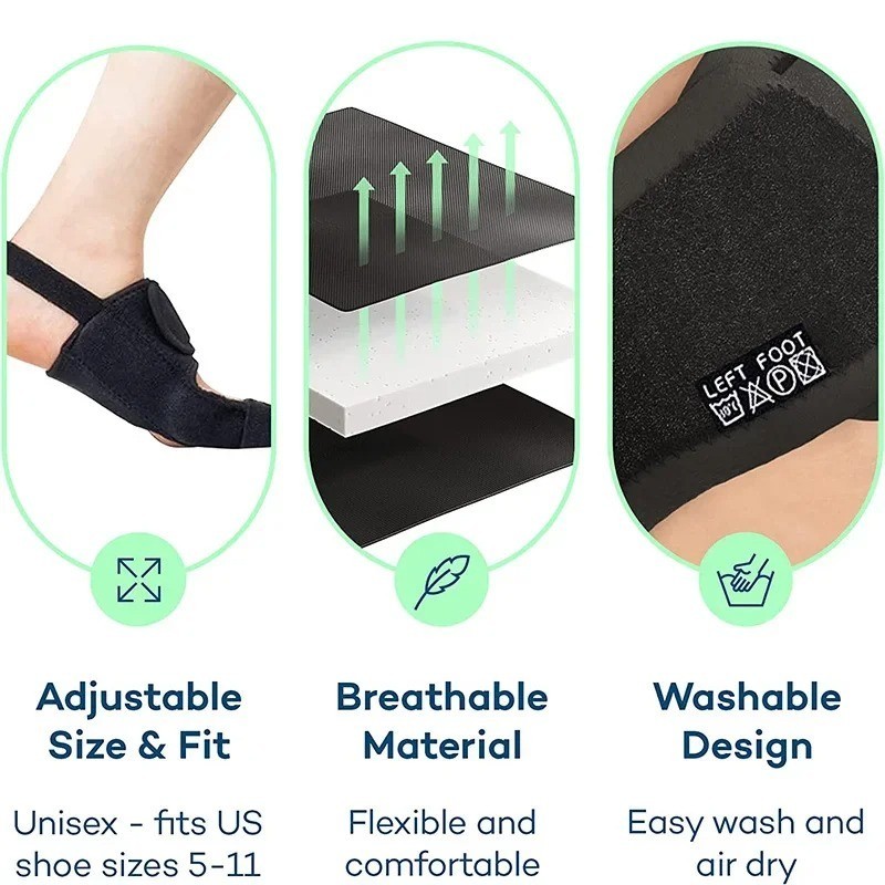 Bunion Corrector Toe Separator Splint Hallux Valgus Pain Relief Brace
