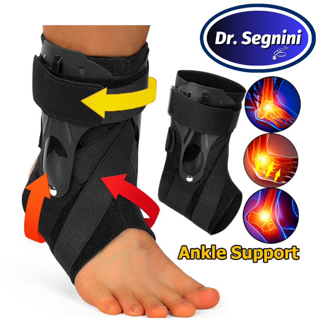 ANKLE BRACE COMPRESSION SUPPORT STABILIZER WRAP LACE UP PAIN RELIEF FOOT✅JVG-098