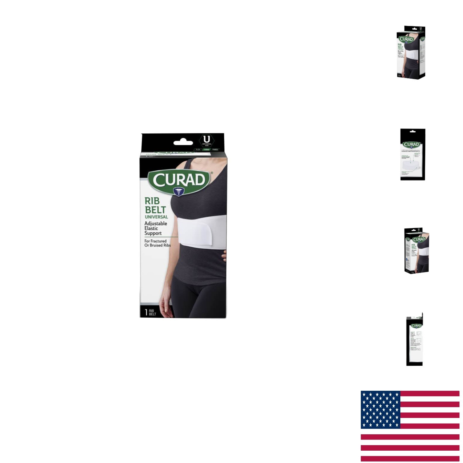 Comfortable Unisex Rib Belt – Supports Healing for Fractured Ribs, 28″ – 50″