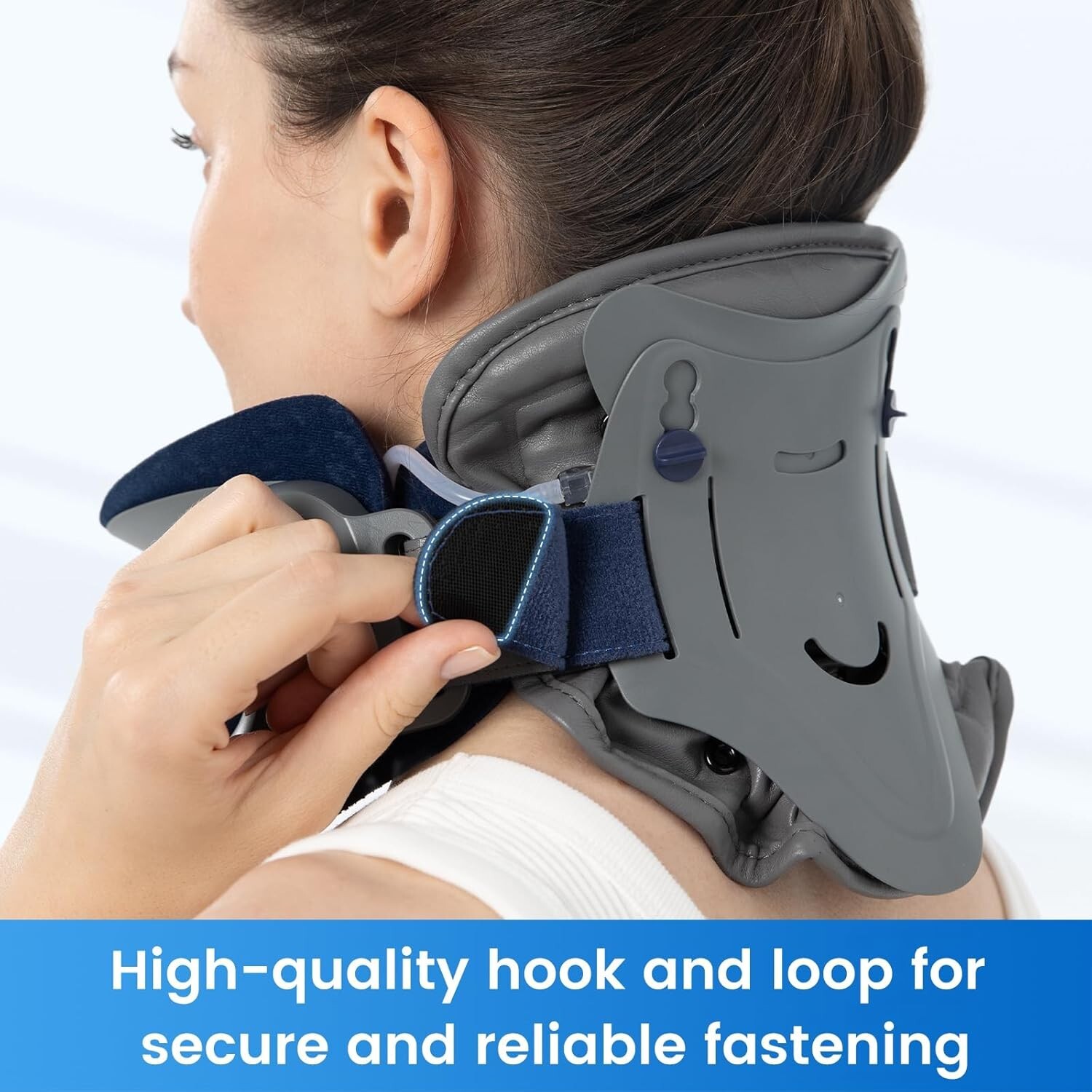 Velpeau Neck Brace for Neck Pain and Support, Soft Cotton Pads, Cervical Collar