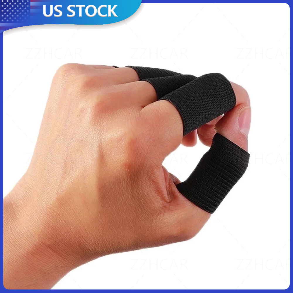 10x Finger Sleeves Protectors, Pain Relief for Arthritis, Inflammation, Cracking
