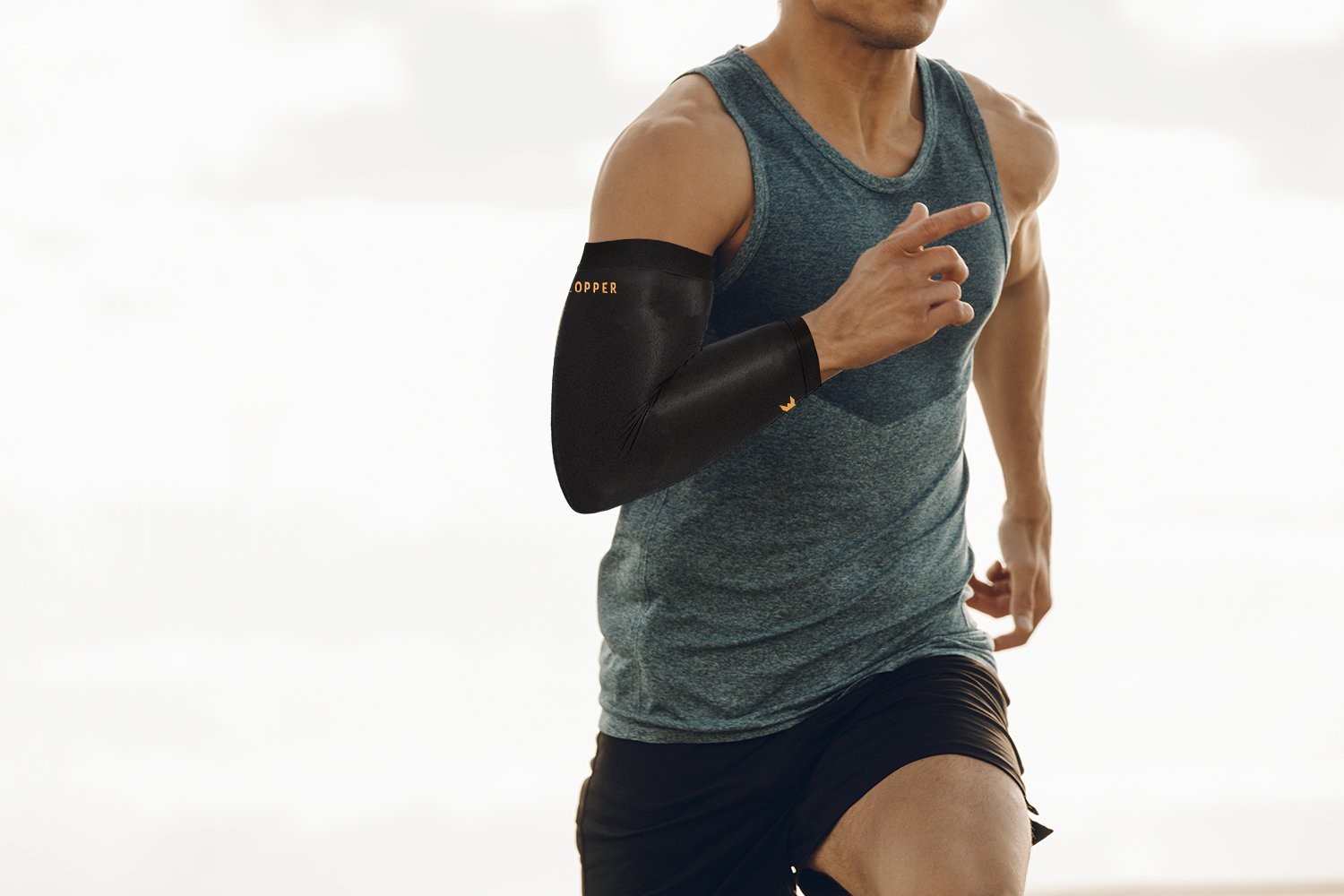 THX4COPPER Elbow Compression Sleeve(2 X-Large (Pack of 2), black