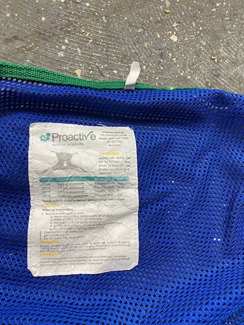 Proactive Full Body Mesh Sling w/commode