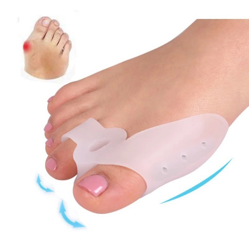 Big Toe Straightener Thumb Valgus Protector Silicone Gel Foot Fingers Toe Separa
