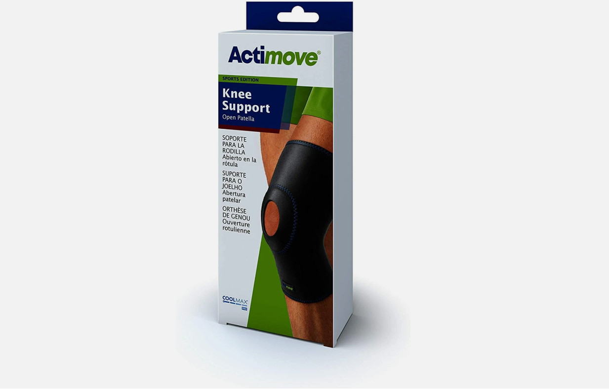 Actimove Sports Edition Knee Support Open Patella NEW Black XXL