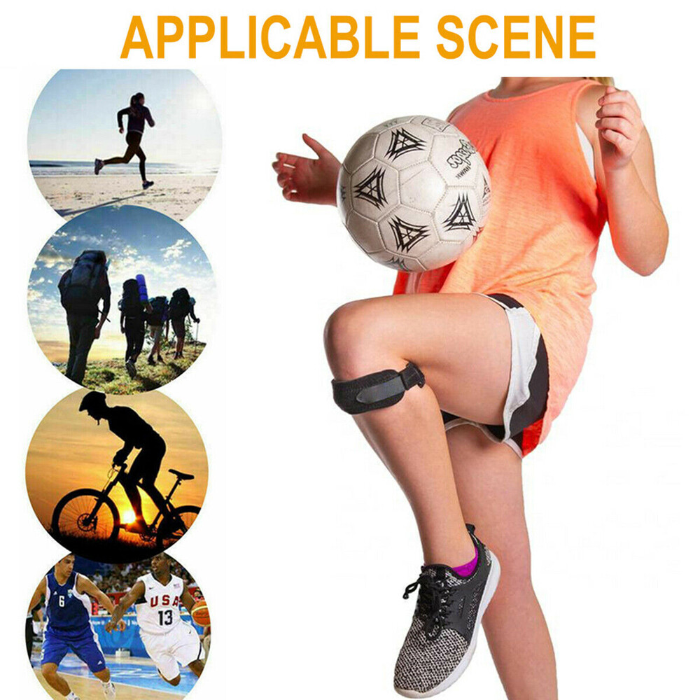 2x Knee Braces Patella Support Strap For Sports Gym Joint Pain Arthritis Relief