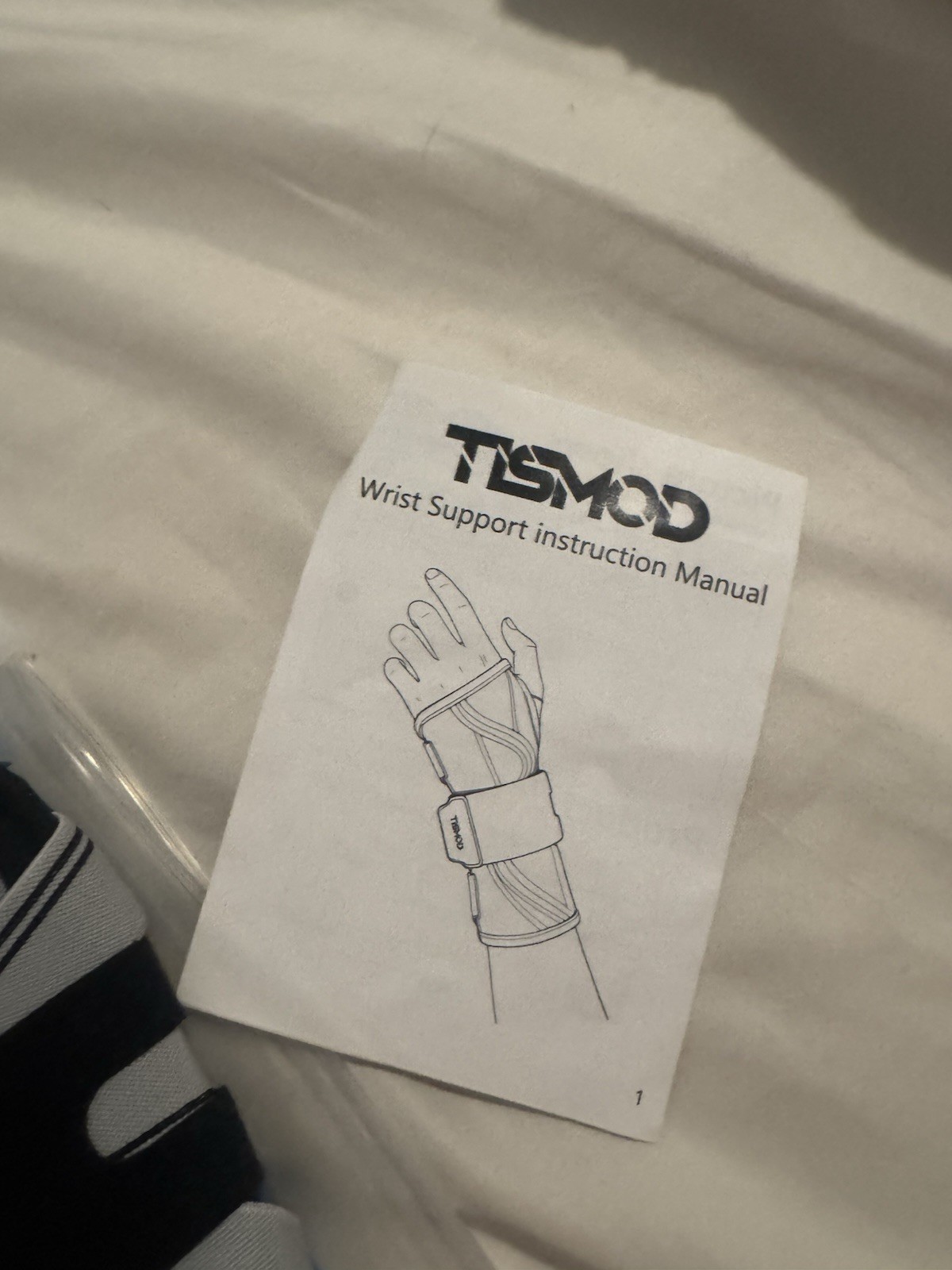TLSMOD Adjustable Left Wrist & Hand Brace Support/Stabilization, Size S/M/L