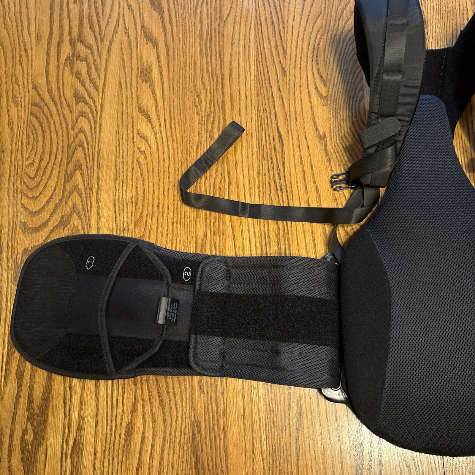 Aspen Horizon 456 TLSO One Size Adjustable Back Brace Black