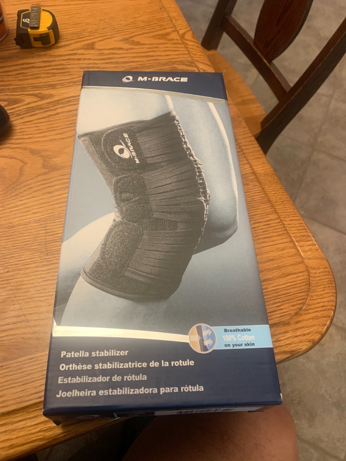 M-Brace Air XS Patella Knee Stabilizer Brace Plus – Breathable
