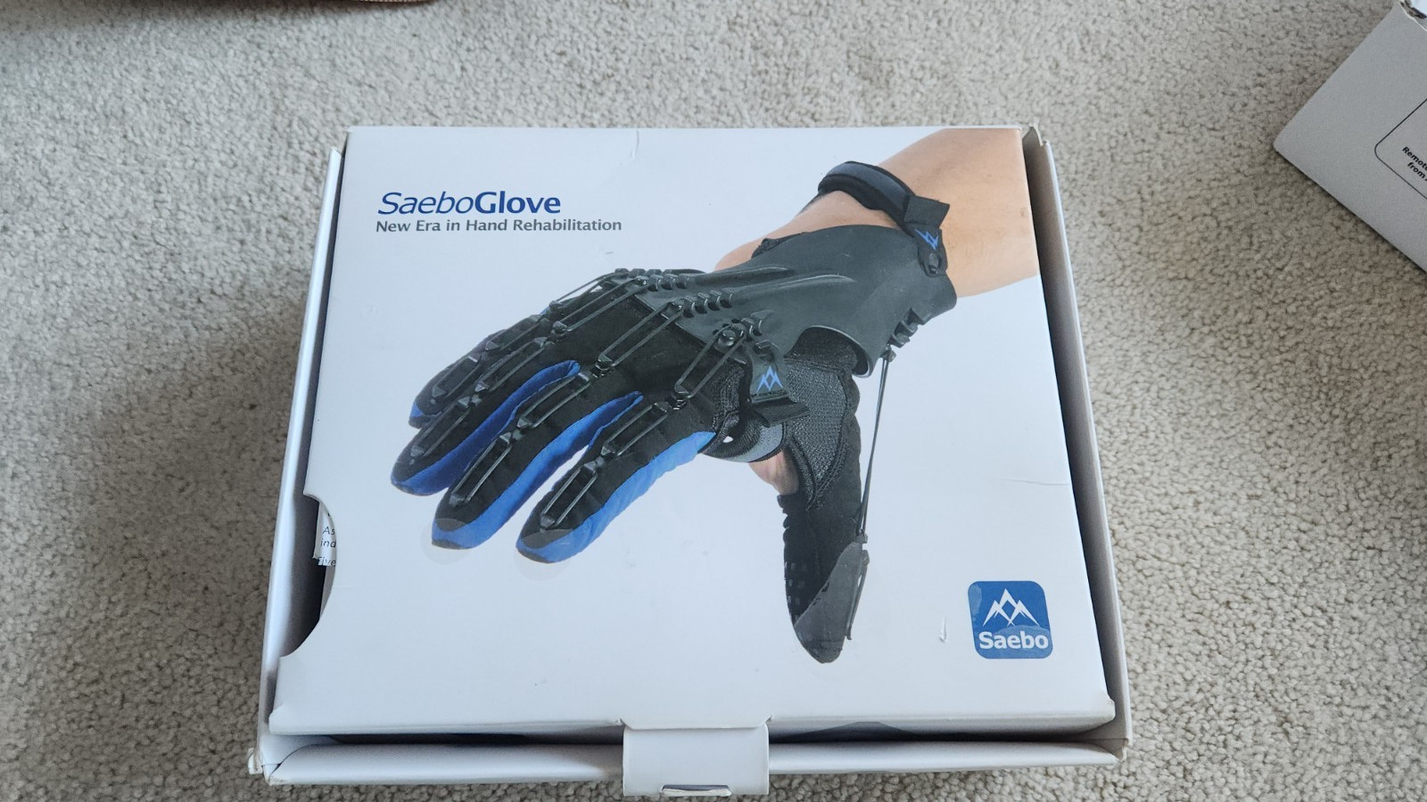 SaeboGlove Hand Therapy Rehabilitation Glove For RIGHT Hand Size Med MD-R-1