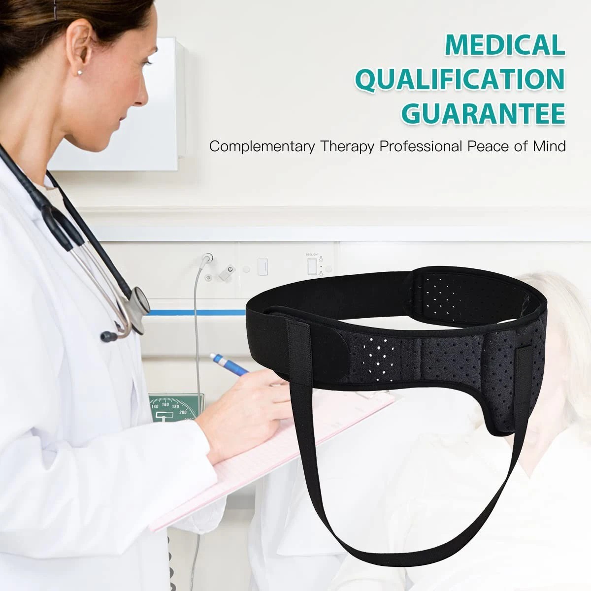Hernia Belt Truss for Men & Women Groin Support Left Right Side Compression Pads