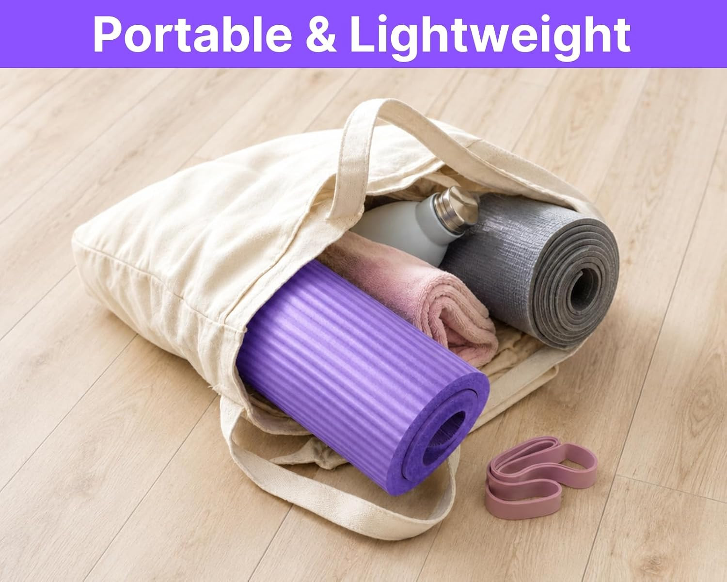 Yoga Knee Pad 0.59 Inch | Non Slip Foam Knee Cushion, Mini Knee Mat, for Sore Kn