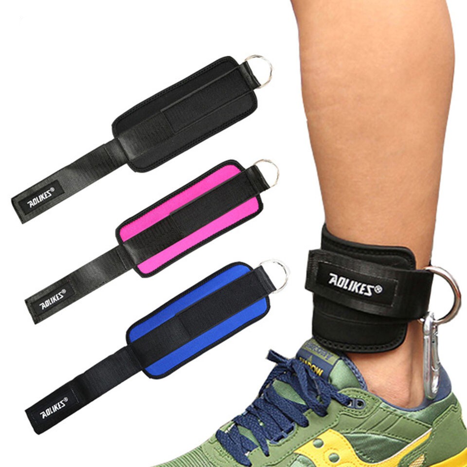 Gym Weight Lifting Leg Strength Recovery Training Ankle Support Adjustable