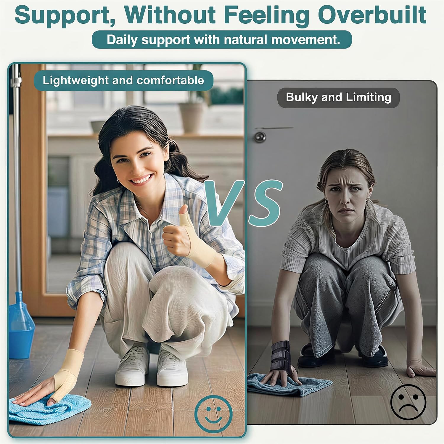 Wrist Thumb Brace Mommy Compression Stabilizer Waterproof Thumb Spica Splint …